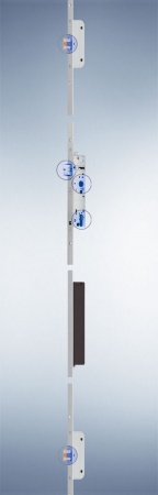 Замок SECURY SERIES 19 для дверей из алюминия/ПВХ